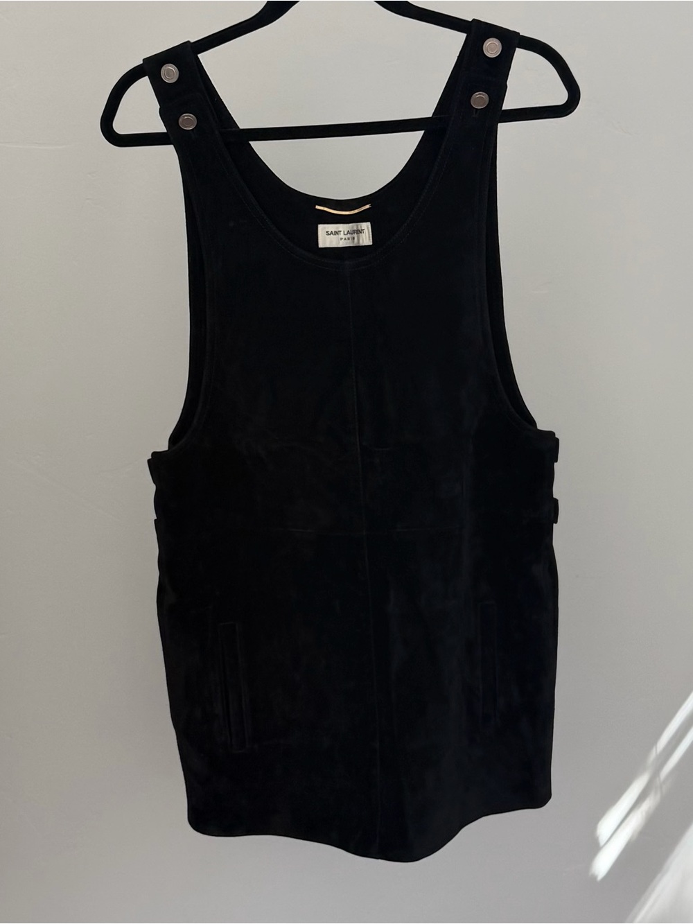 Saint Laurent Suede Mini Dress Size 38